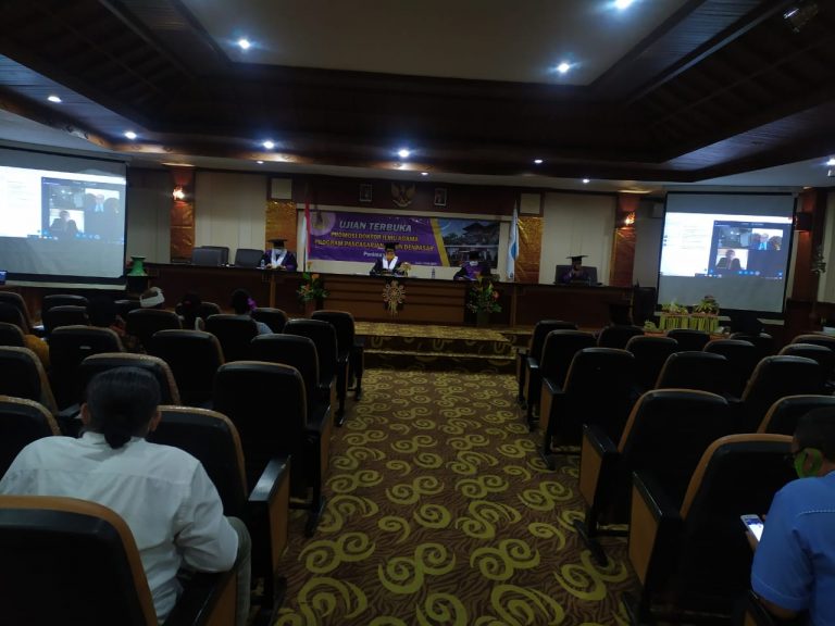 Sukses, Pascasarjana IHDN Denpasar Berhasil Meluluskan Mahasiswa S3 Di Tengah Pandemi Corona