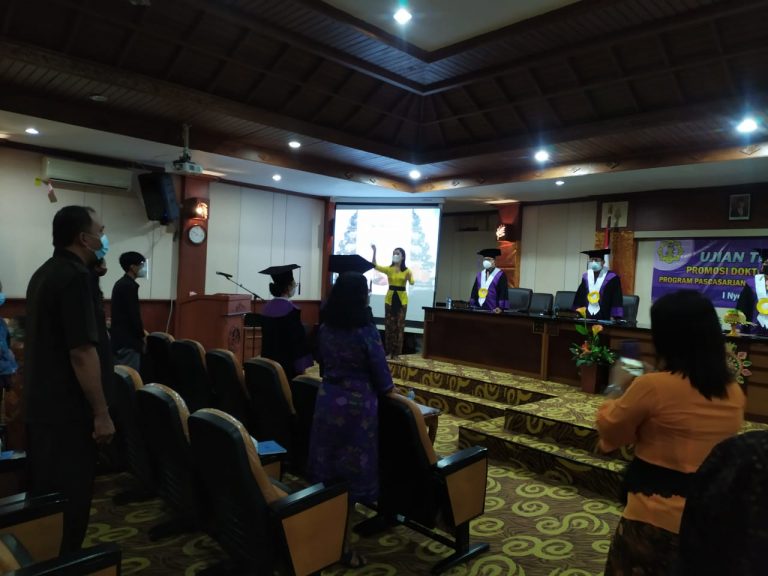 PROMOSI DOKTOR PROGRAM DOKTOR ILMU AGAMA : I NYOMAN KIRIANA