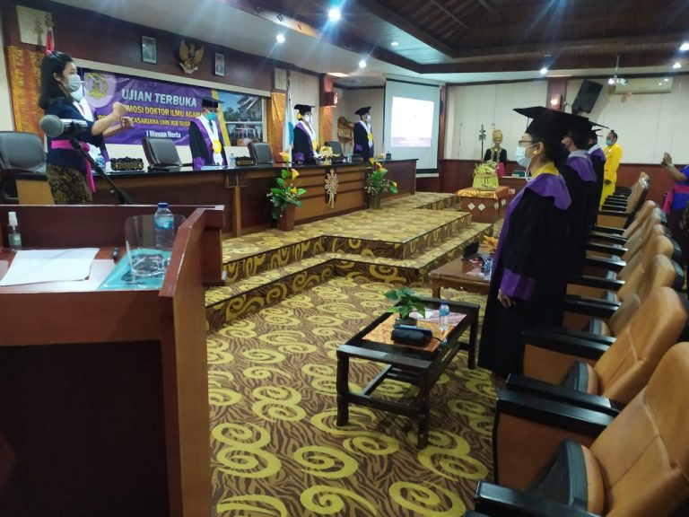 PROMOSI DOKTOR PROGRAM DOKTOR ILMU AGAMA : I WAYAN NERTA