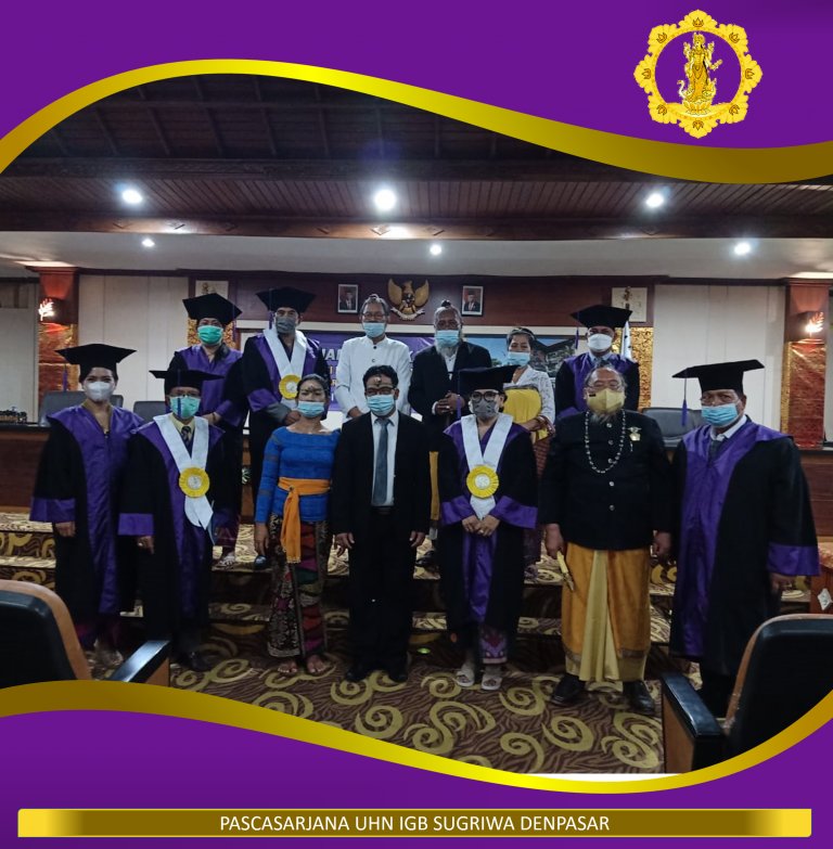 PROMOSI DOKTOR PROGRAM DOKTOR ILMU AGAMA : I WAYAN SUJANA RAIH GELAR DOKTOR KE-88