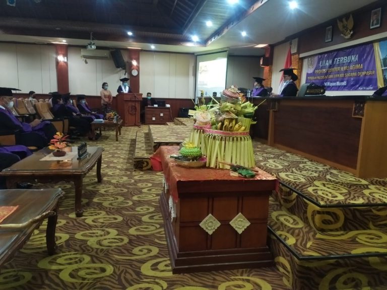 PROMOSI DOKTOR PROGRAM DOKTOR ILMU AGAMA : NI WAYAN MURNITI