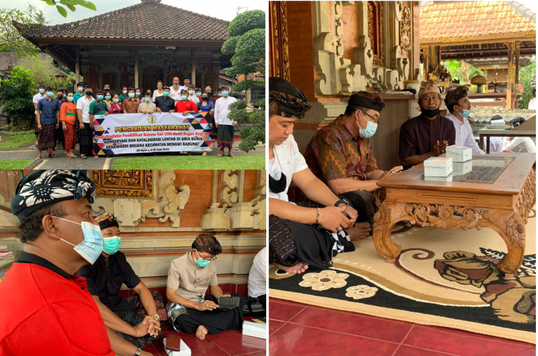 PENGABDIAN KEPADA MASYARAKAT KONSERVASI DAN KATALOGISASI NASKAH LONTAR