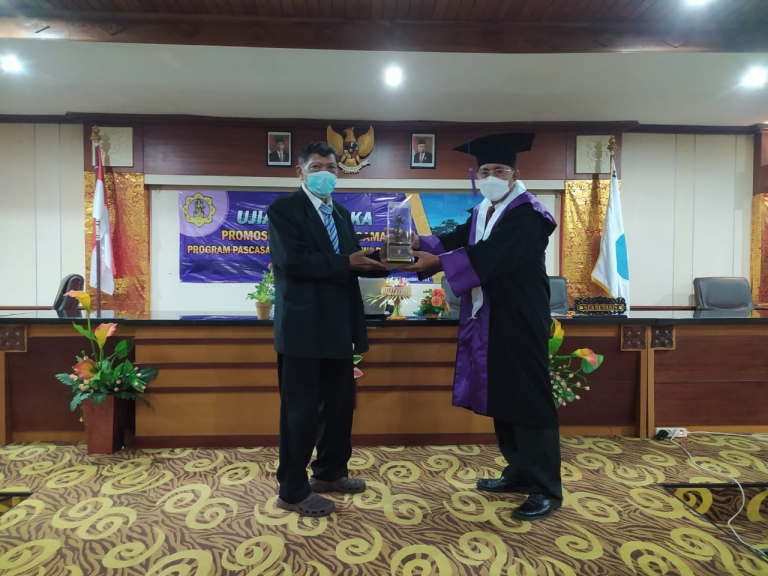 PROMOSI DOKTOR PROGRAM DOKTOR ILMU AGAMA : KETUT MANDIA