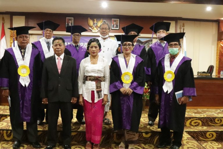 Ujian Terbuka Promosi Doktor Pascasarjana UHN Sugriwa Lali Yogantara