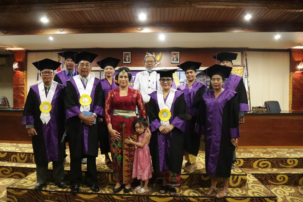 Ujian Terbuka Promosi Doktor Gusti Ayu Agung Riesa Mahendradani