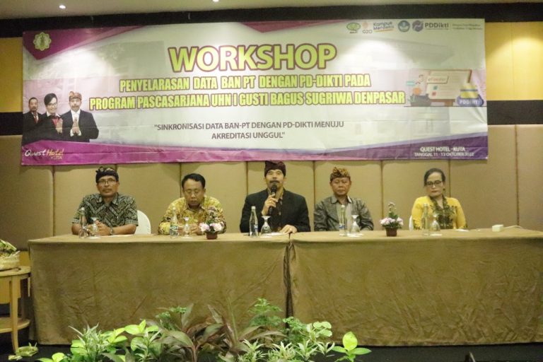 Workshop Penyelarasan Data Ban-PT Dengan PD-Dikti