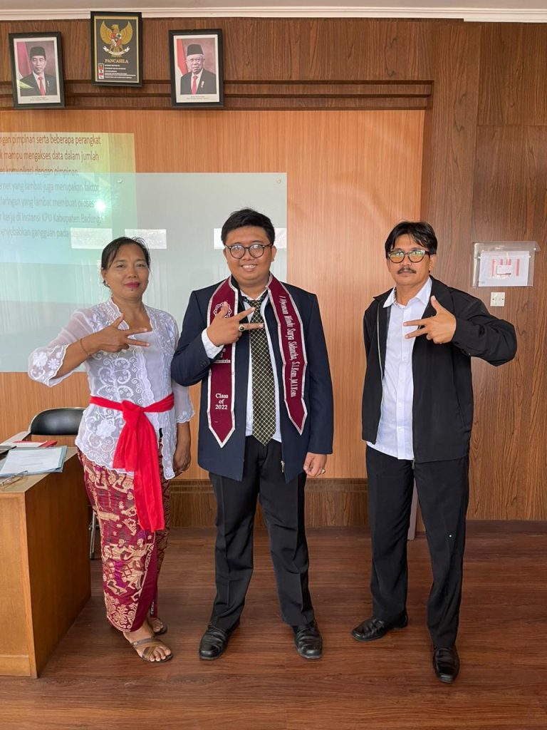 Ujian Tesis Mahasiswa Program Magister Ilmu Komunikasi Hindu UHN I Gusti Bagus Sugriwa: I Nyoman Windu Surya Sidantha Bahas Komunikasi Organisasi di KPU Kabupaten Badung