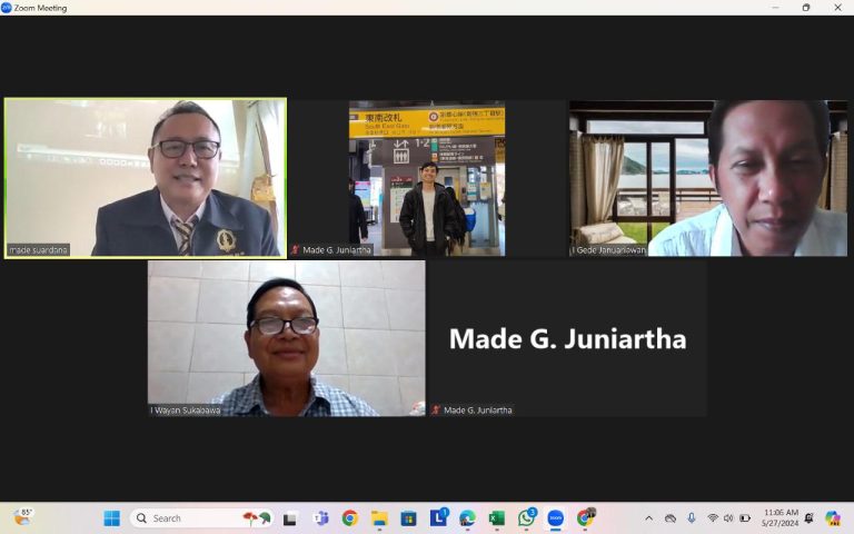 I Made Suardana Sukses Sampaikan Tesis “Strategi Komunikasi Politik Partai Golkar” di Ujian Program Magister Ilmu Komunikasi Hindu UHN I Gusti Bagus Sugriwa Denpasar