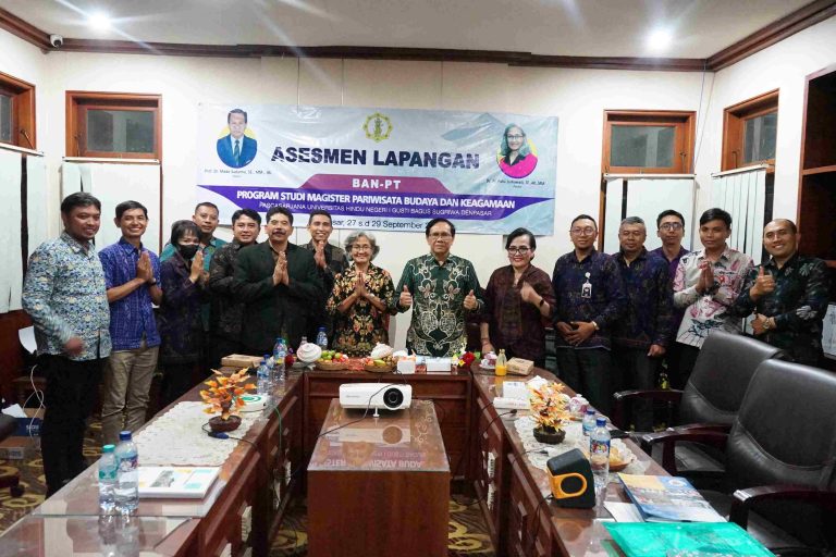 Asesmen Lapangan Program Studi Pariwisata Budaya dan Keagamaan Pascasarjana UHN IGB Sugriwa Denpasar