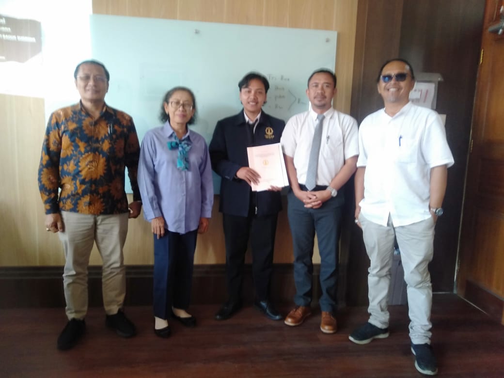 Ujian Proposal Penelitian I Nengah Darmayasa: Mengupas Penataan Fasilitas Kawasan Suci Pura Besakih sebagai Daya Tarik Pariwisata Heritage di Karangasem