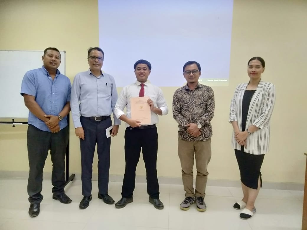 Ujian Proposal Penelitian Program S2 Pariwisata Budaya: Wayan Gede Palguna Angkat Pengelolaan Taman Sari Waterfall Sebagai Perpaduan Wisata Alam dan Spiritual