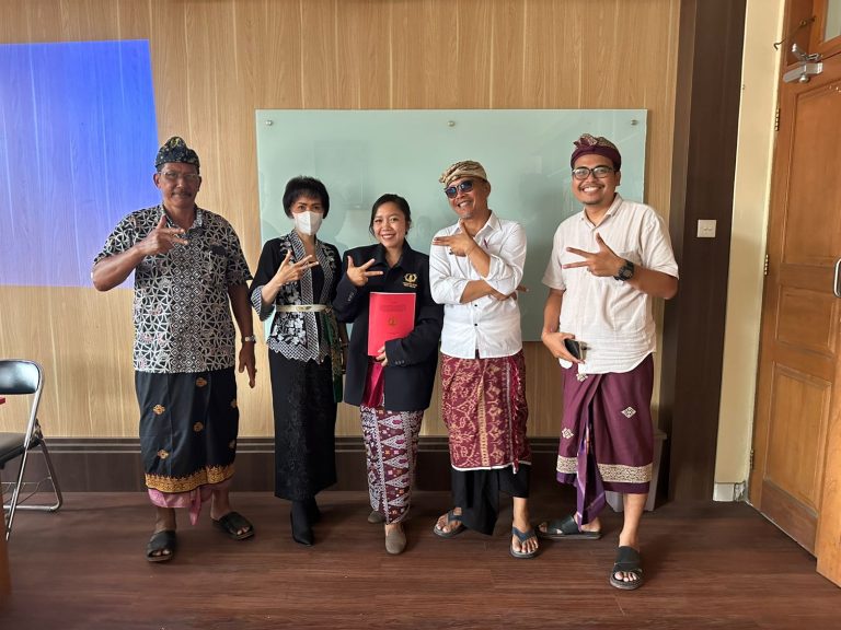 Ujian Proposal Tesis Ni Luh Kharismawati: Telaah Strategi Komunikasi Dalam Upaya Pencegahan Stunting di Desa Sidakarya