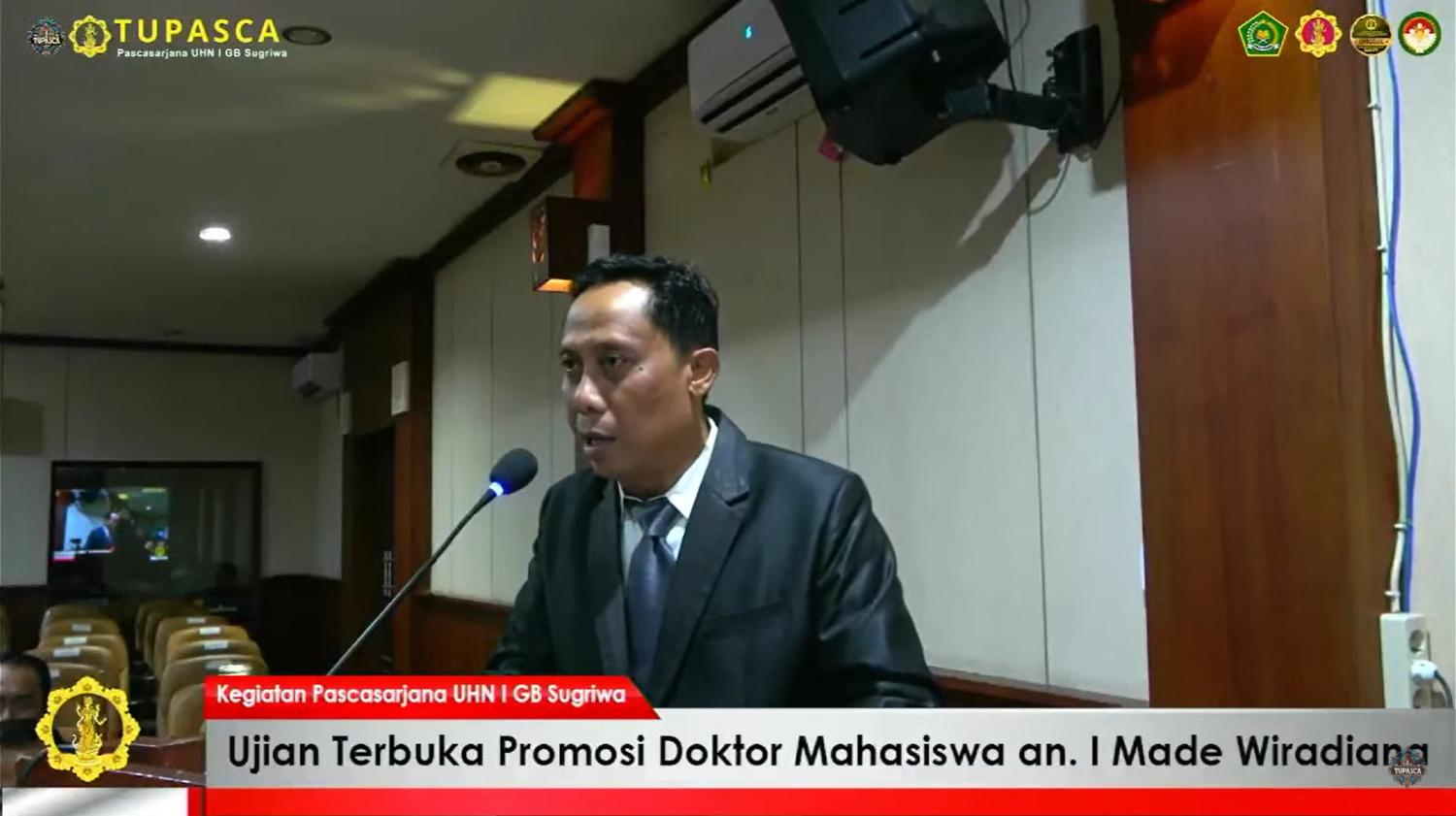 Implementasi Shiva Mantra dan Teknik Emosional untuk Lansia, I Made Wiradiana Raih Gelar Doktor ke-167