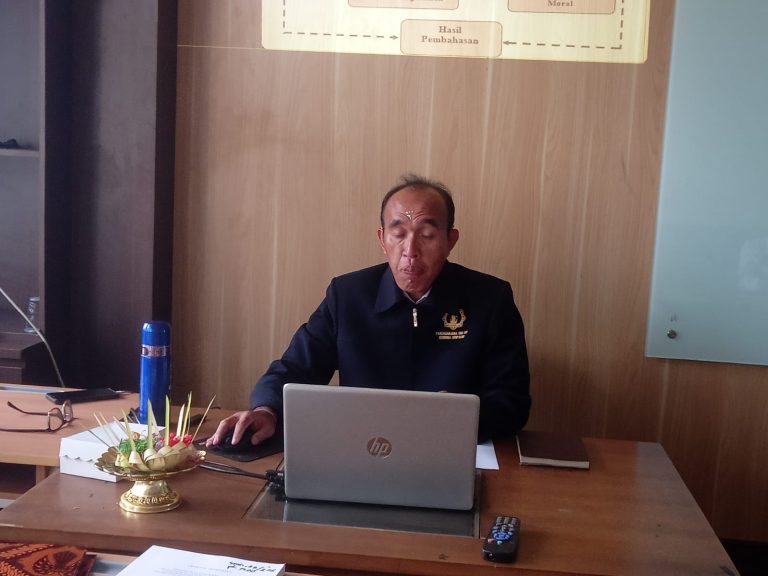 Ujian Proposal Tesis S2 Ilmu Komunikasi Hindu UHN Sugriwa: Kupas Semiotika Pesan Moral Tradisi Sangkepan Bayi di Selulung