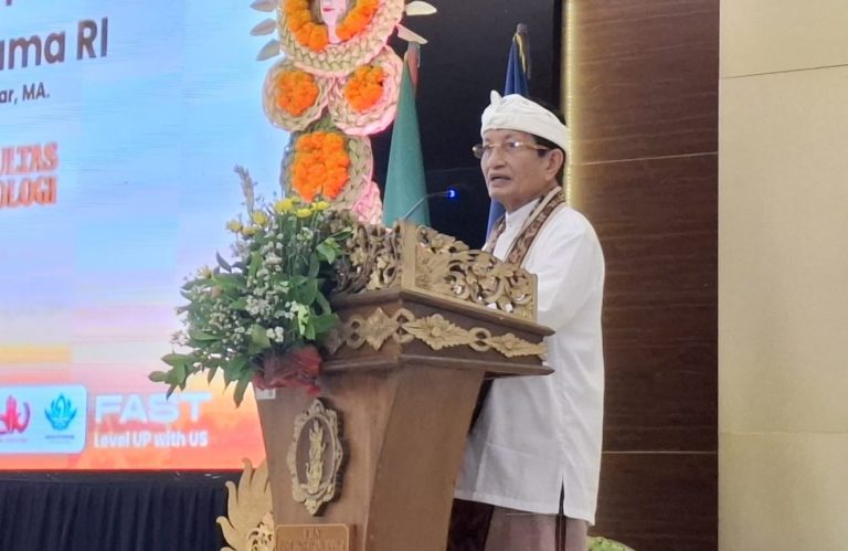 Menag RI Resmikan Fakultas Saintek UHN Sugriwa dan Perkuat Dialog Kerukunan di Bangli