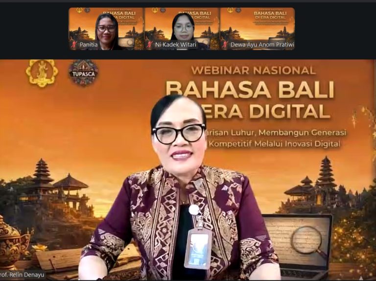 Bahasa Bali Masuk Ruang Digital: Pascasarjana UHN Sugriwa Bedah Inovasi Budaya di Tengah Arus Modernisasi