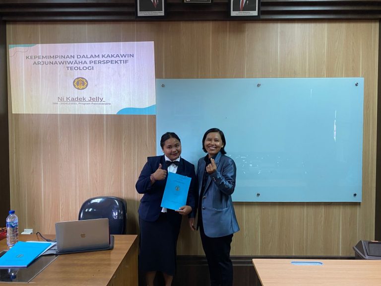 Kepemimpinan Berbasis Sastra Kuno: Mahasiswa S2 UHN Sugriwa Bedah Teologi Kakawin Arjunawiwaha