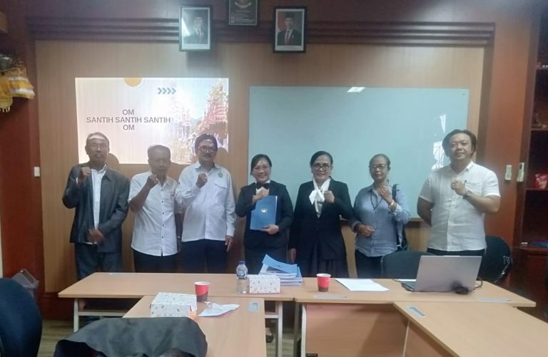 Bedah Teologi Tari Rejang Keraman Busungbiu, Mahasiswa S3 UHN Sugriwa Desy Wahyuni Sukses Ujian Proposal Disertasi