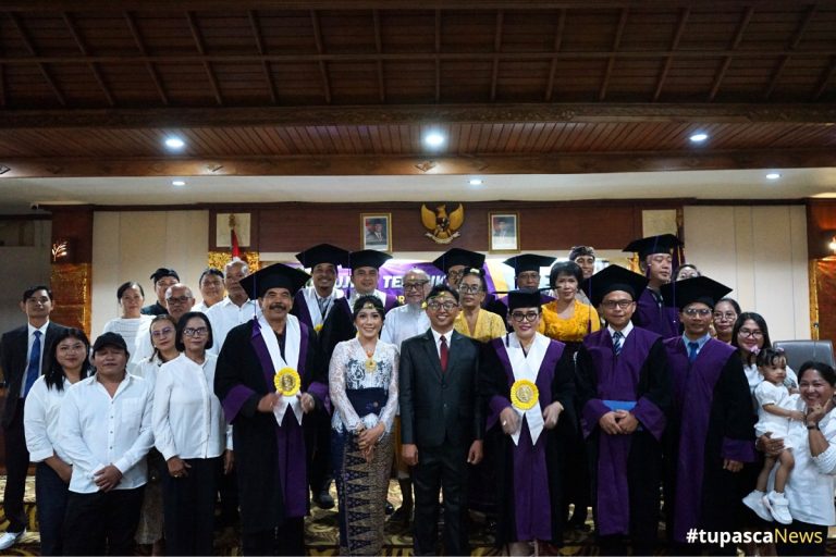 Raih Predikat Pujian, Dr. I Gd. Dedy Diana Putra Sah Jadi Doktor ke-180 Pascasarjana UHN Sugriwa