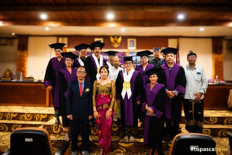Raih Doktor ke-183 UHN Sugriwa, Putu Subawa Bedah Cara Cerdas Bentuk Karakter Siswa SD Lewat Folklor Bali