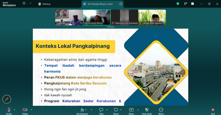 Ujian Proposal Disertasi Bahas Moderasi Beragama, Zen Prasetya Wirya Angkat Studi Fenomenologi di Kota Palangkaraya