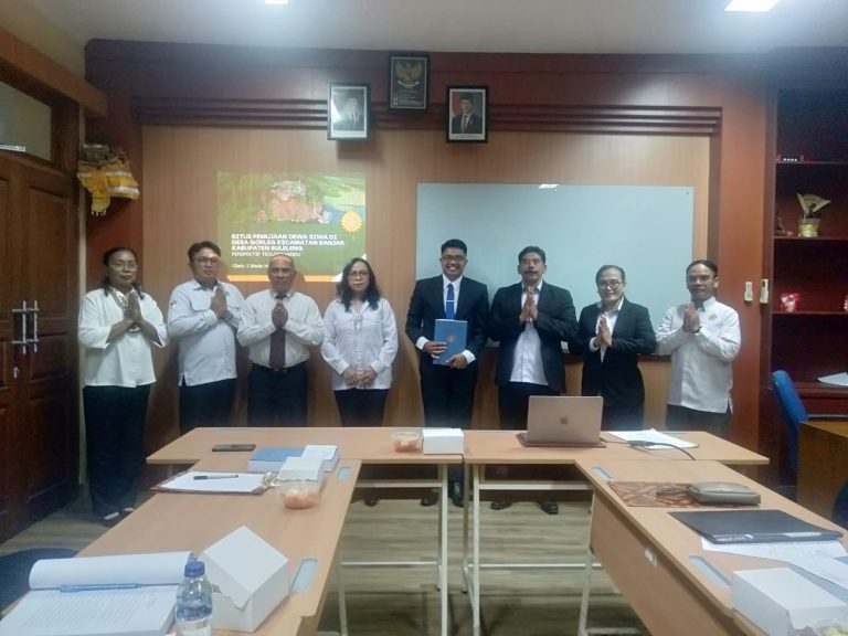 Bedah Ritus Siwa di Desa Gobleng, I Made Hartaka Sukses Jalani Ujian Tertutup Disertasi S3 Ilmu Agama UHN Sugriwa